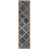 Unique Loom Braided Jute Collection Area Rug - Bengal (1'