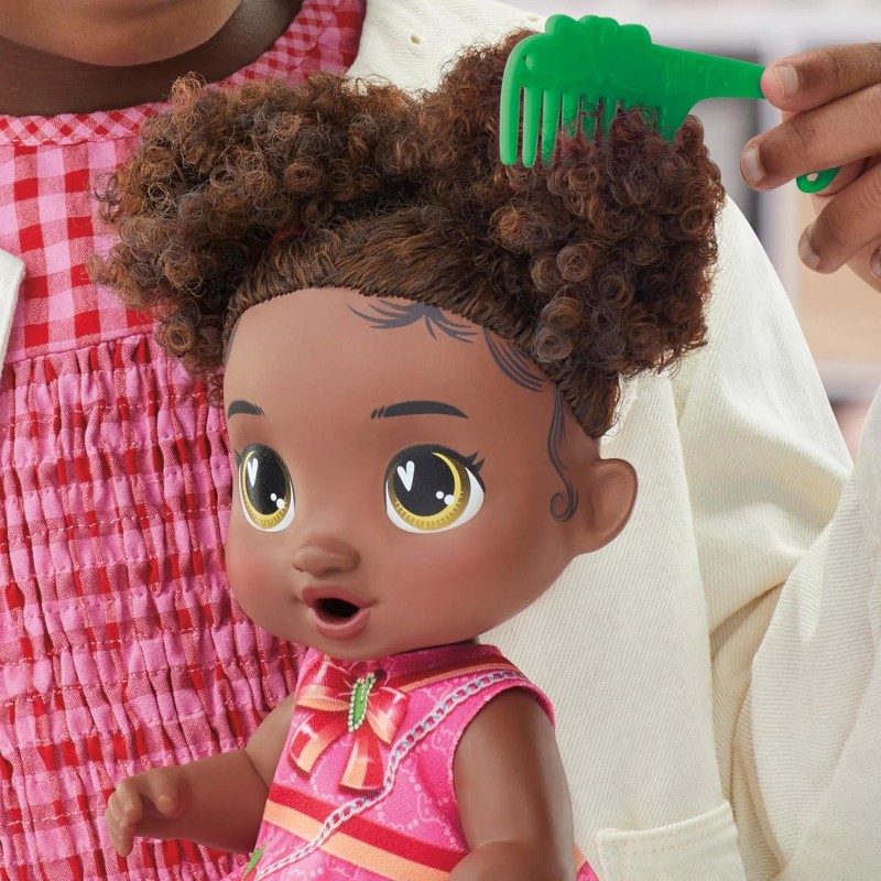 Baby Alive Bubbly Tea Party Berry Boo 11" Black Hair