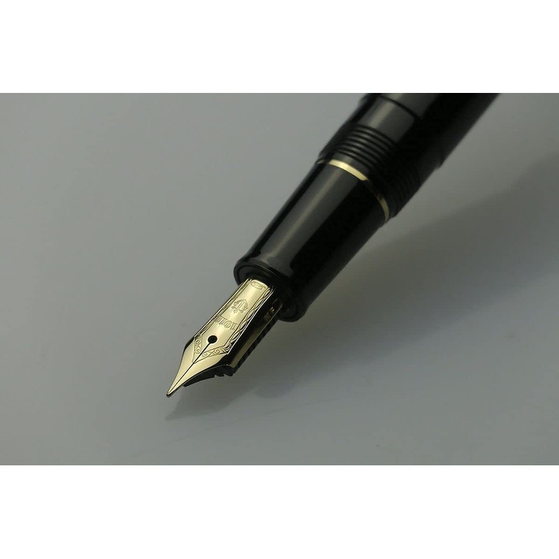Sailor Fountain Pen, Proffit Casual Fountain Pen, Gold Trim, Black,