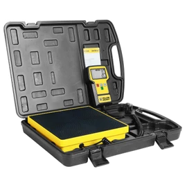 Refrigerant Scale 220 LBS HVAC Freon Scale Ultra-Large LCD Screen High Precision Electronic Refrigerant Charging Weight Scale with Portable Case for All Refrigerant Recovery Tanks