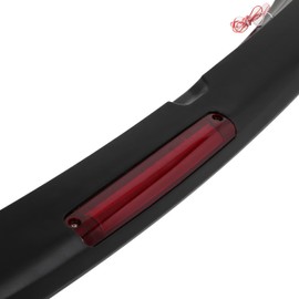 ECCPP Rear Roof Window Spoiler Wing with 3rd Brake Light ABS fit for 2008-2022 For Toyota For Sequoia Roof Spoiler Matte Black Rear Roof Spoiler