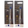 Parker 1950371 S0909480 Ballpoint Pen Refill, Quink Flow Refill, Blue,