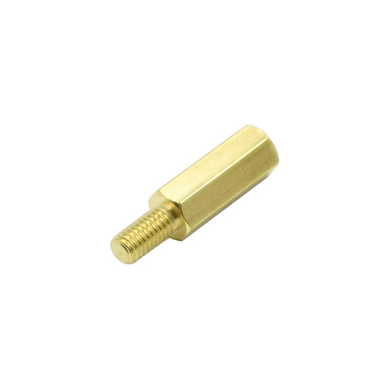 Hxchen M3 x 12mm + 6mm Male to Female Thread