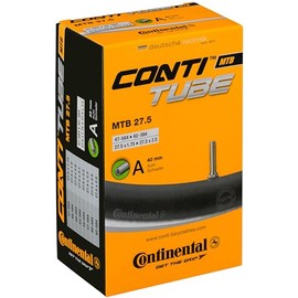 Continental Unisex's MTB Inner Tube, Black, Size 27.5/40 mm
