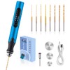 3-Speed Cordless Mini Drill Pen With 8 Small Drill Bits,Rechargeable