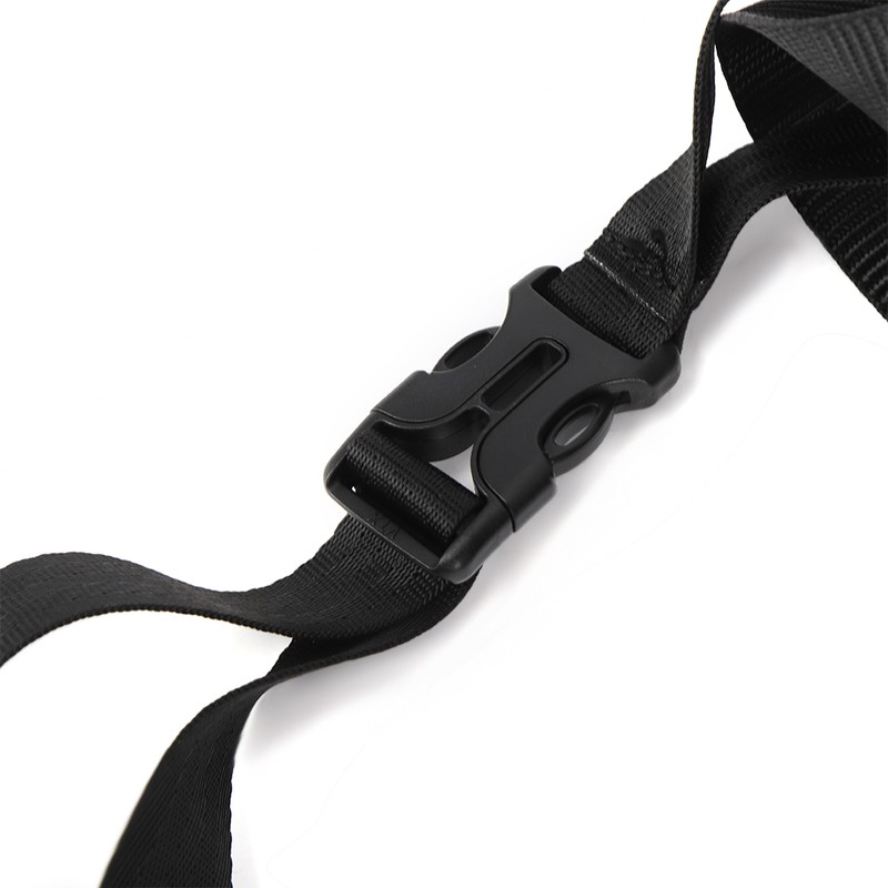 Black Red Polyester Children Full Body Climbing Harness Outdoor Protection
