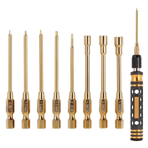 INJORA Allen Key Hexagon Screwdrivers Hex Nut Drivers RC Tool