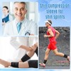 Threlaco 2 Pcs Shin Splint Compression Wrap Adjustable Shin Splints
