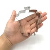 LILIAO Robot Cookie Cutter, 3.8 inch, Stainless Steel