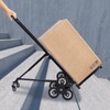 DYNAMI Stair Climbing Cart, Folding Hand Truck Dolly Stair Climber