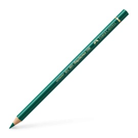 Faber-Castell Polychromos Hooker's Green Colored Pencil 3.8mm Soft Vibrant Acid Free 159