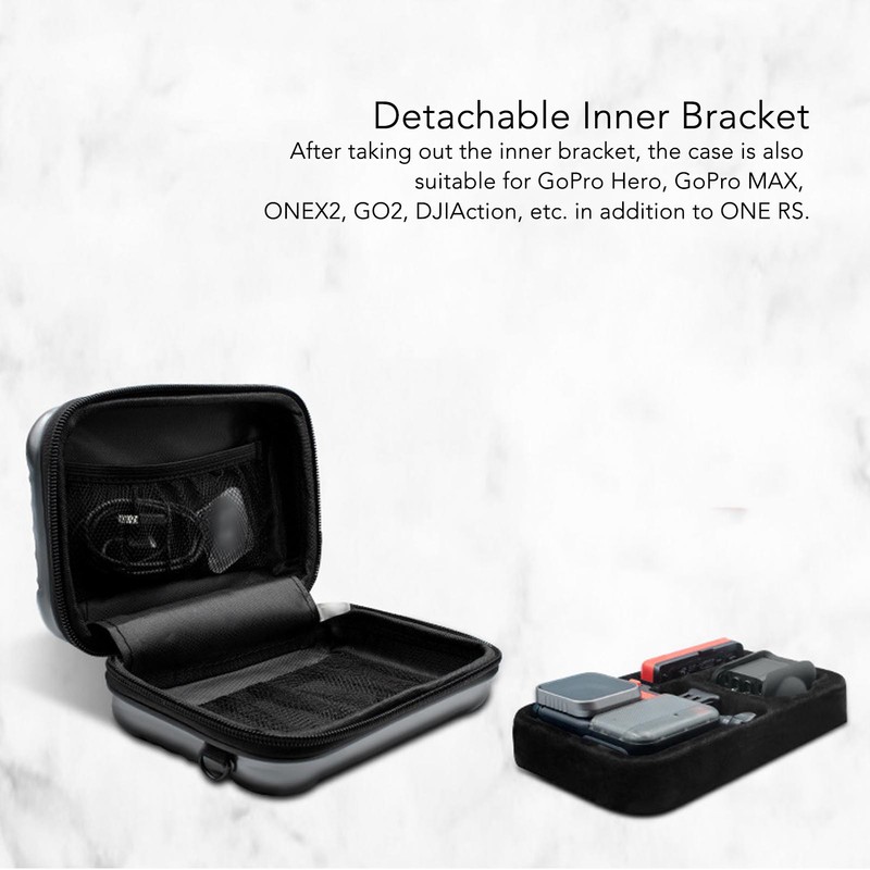 Action Camera Bag Portable Waterproof Carrying Storage Case Replacement For
