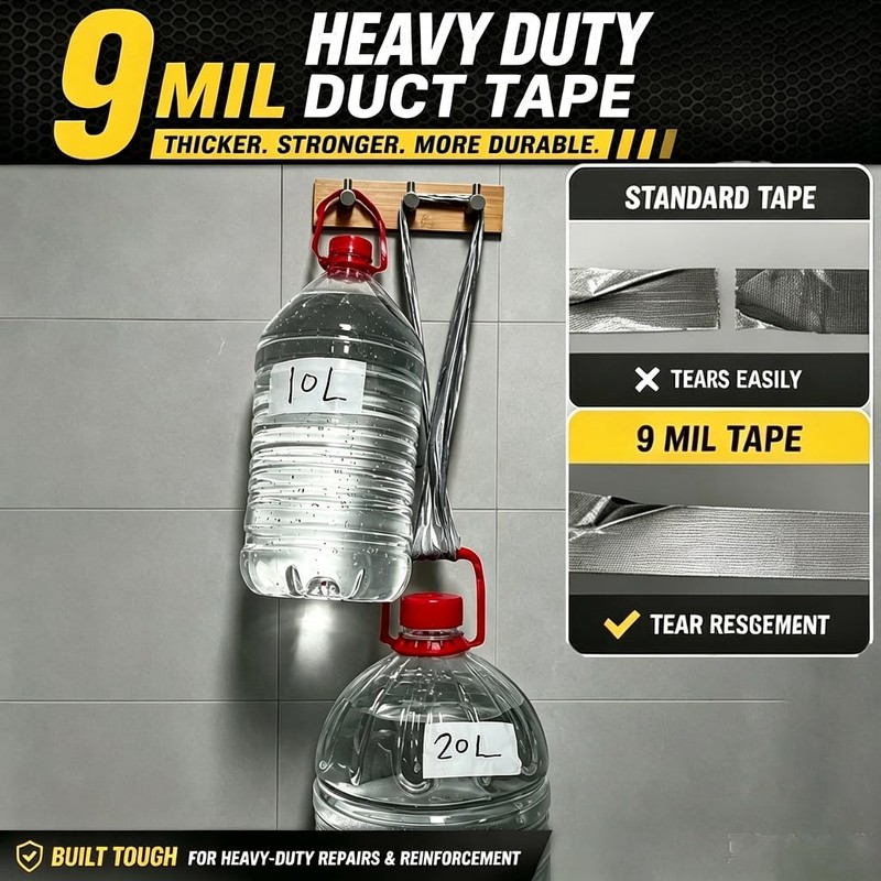 SWRT 9 Mil Duct Tape Heavy Duty, 2 in x