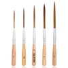 5 Pack Liner Brushes for Painting, Pinstriping Brush