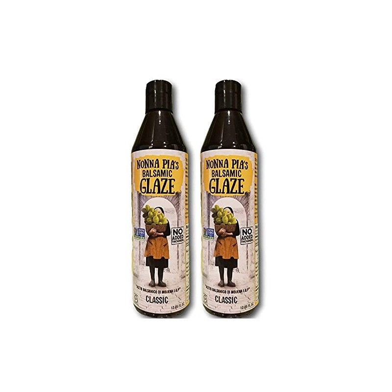 Nonna Pia's Classic Balsamic Glaze, 12.85 Ounce (Pack of 2)
