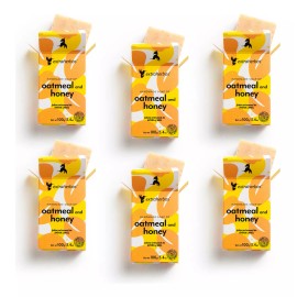 Extraherbos Pack 6 Jabones Extraherbos De Avena Y Miel, Exfoliante