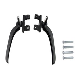 MagiDeal Casement Window Locking Handles,Aluminum Alloy,Sturdy Replace Repair Parts High Performance Easy Installation with Screws, Black