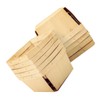 Ciieeo 10pcs Portable Wood Fruit Baskets Multi Functional Snack Storage