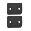 2x Trade-Shop Sponge Filter/Foam Filter/Base Filter Compatible with Miele TED455WP