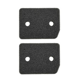 2x Trade-Shop Sponge Filter/Foam Filter/Base Filter Compatible with Miele TED455WP TSD443WP TWD360WP TSD363WP TCB150WP TWB140WP TEB155WP TSB143WP