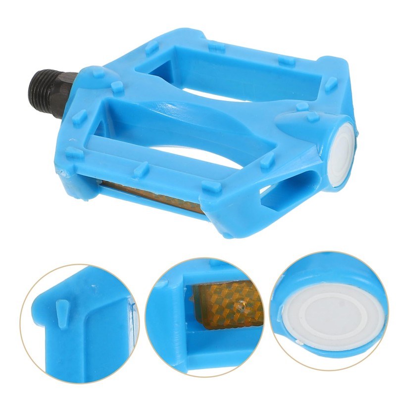 GRIRIW 1 Pair Bicycle Pedals Replaceable Lightweight Bike Pedals for