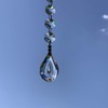 sky voyage Suncatcher Dragon Eyes 38mm Transparent Chandelier Prism Set