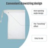 Compost Tea Bag, Pump Strainer Bag with Drawstring, Mesh Filter