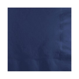 Creative Converting Solid Navy Beverage Napkins (100-Pack)