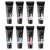 8 Pack Nail Gel Kit 15ml Glitter Builder Nail Gel