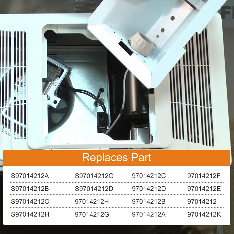 S97014212 Light Reflector with Socket for Broan NuTone 763N HB80RL