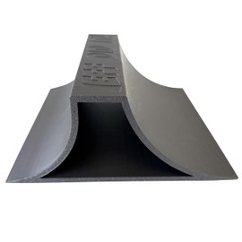 Jeff Did It! 1/24th Monster Truck Stunt Ramp A - Works as Display Stand - Includes Anti Slip Rubber Feet - Catch Big Air! - FREE SHIPPING (Black)