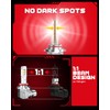 TOPIK T6 9005 Fog Light Bulbs, Upgrade Halogen Bulbs, 300%