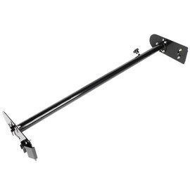 INEEDUP Adjustable 35.5"-63" Van Roof Rack Fit for Chevy Express 2500 for Dodge for Ford E-250/350 for GMC Savana with Rain Gutters Ladder Rack Rail Cross Bar, 3 Bars