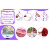 Mooshy 2 Rolls Curling Ribbon, 100m/50m Purple Balloons String for