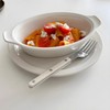 White Silverware Set 10 Piece Flatware Cutlery Set Service for