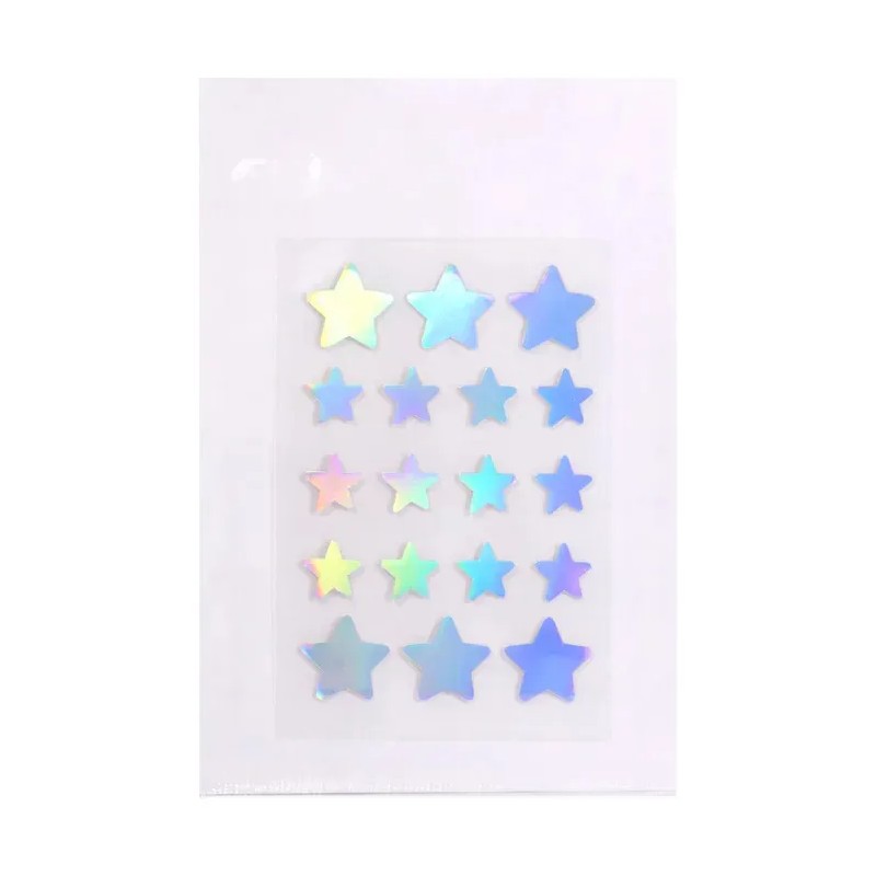 Dapop Pimple Patch Parches Para Acne Estrella Holografico Todo Tipo