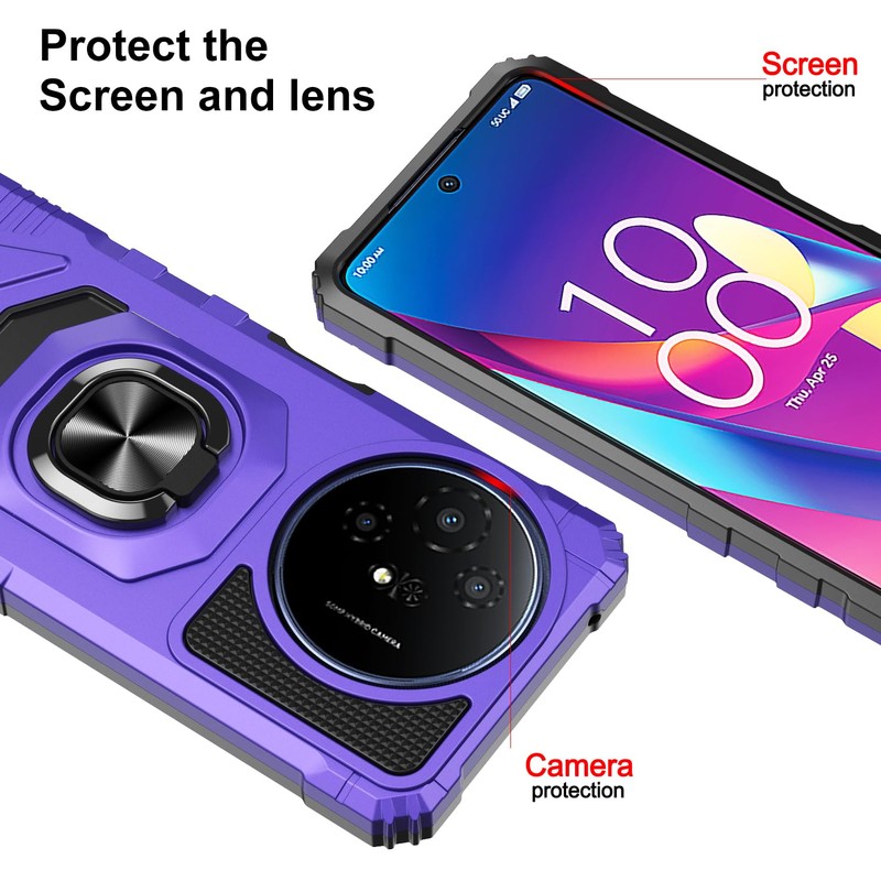 for TCL 60 XE NXTPAPER 5G Case, with Screen Protector