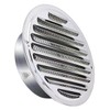 Gadpiparty Stainless Steel Rainproof Air Vent Protector Cover Louvered Grille