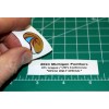 2024 UFL 23 USFL Michigan Panthers Football Gumball Helmets *DIECUT