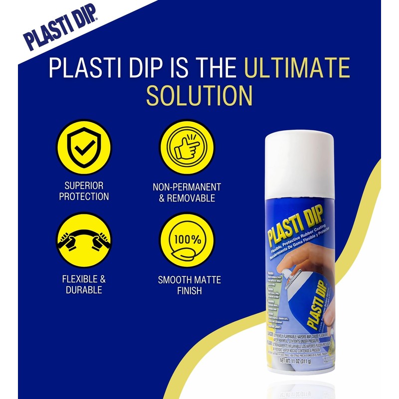 Plasti Dip Multi-Purpose Rubberized Coating - Aerosol - White