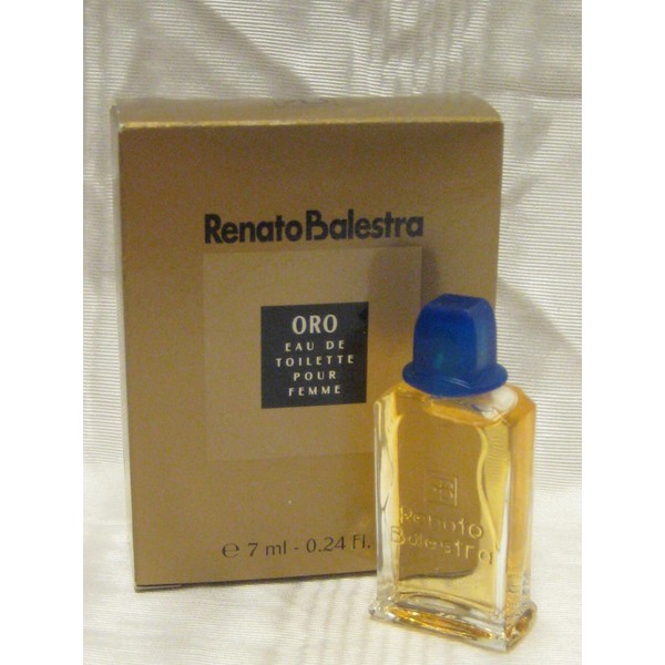 Oro Mini Travel Size for Women 0.24 Oz / 7ml Eau De Toilette Splash By Renato Balestra