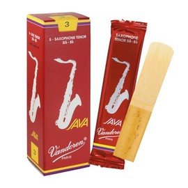 Vandoren SR273R Saxo Tenor JAVA Cañas rojas Fuerza 3; caja de 5