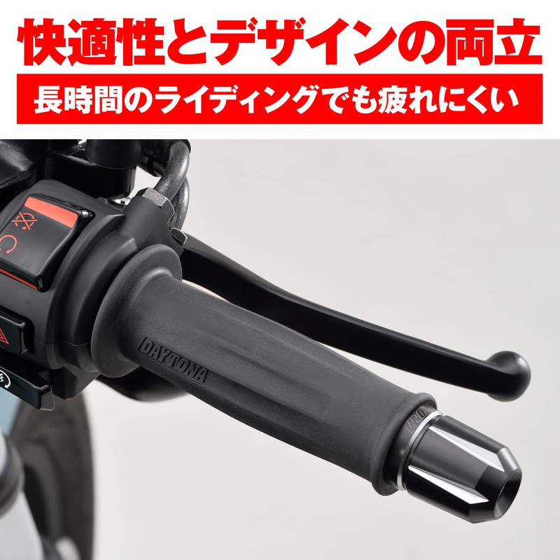 Daytona 15423 Grippy Grip for Motorcycles Handle Diameter Φ1.0 inches