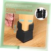 Levemolo 4pcs Adjustable Bed Risers Heavy Duty Bed Raising Blocks