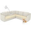 ALIECOM Sectional Couch Covers, 100% Waterproof High Stretch Sofa Slipcovers