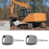 Briny River 5pcs Excavator Ignition Key Replacement Part CNH1 Compatible