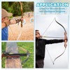 sourcing map Traditional Recurve Bow String Replacement AMO 58" in