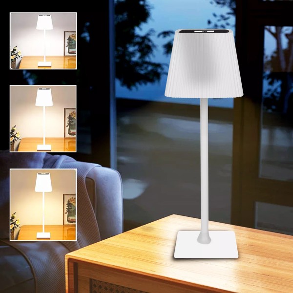 1 Pack Rechargeable Table Lamps,Cordless Lamp with 4000mAh Battery Operated