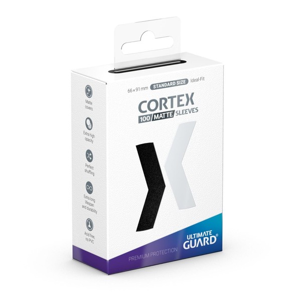 Ultimate Guard (100-Pack) Ultimate Guard Cortex BLACK MATTE Gaming Card