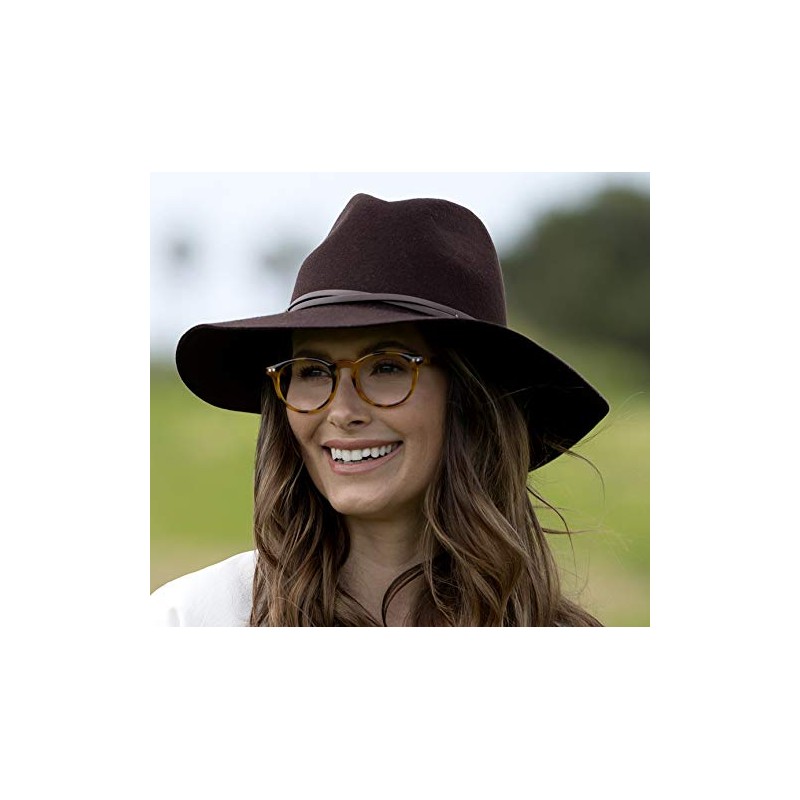 Peepers by PeeperSpecs Brain Trust Round Reading Glasses, Honey Tortoise,